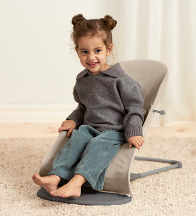 Aurevia™ Foldable Baby Rocker with 3-Level Height Adjustment & Toys