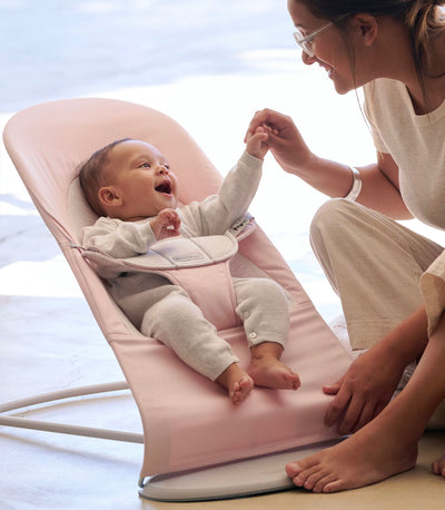 Aurevia™ Foldable Baby Rocker with 3-Level Height Adjustment & Toys