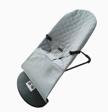 Aurevia™ Foldable Baby Rocker with 3-Level Height Adjustment & Toys